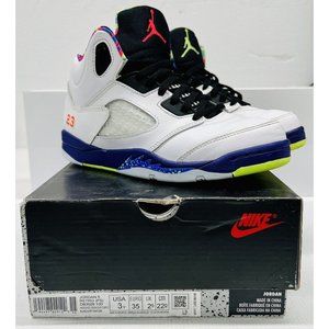 Retro Y2K Nike Air Jordan 5  Alternate Bel-Air PS Youth Rare DB3026-100 (D2)